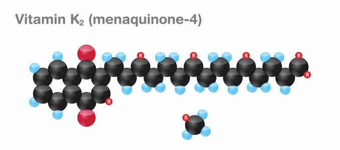 molecule of vitamin K2