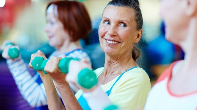 Exercising in group - Dealing with menopause symptoms