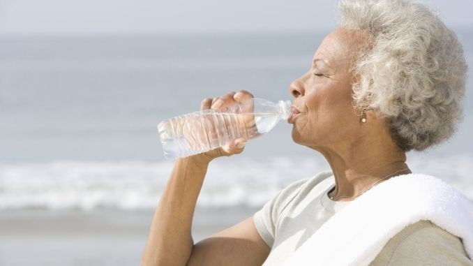 Drinking Water At Beach Immune Support Supplement