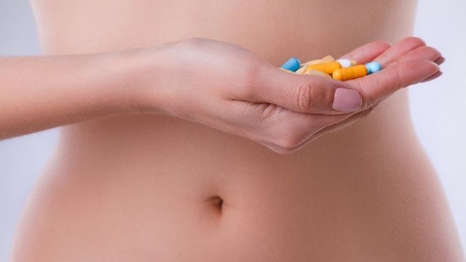 Pills with Probiotic Supplement