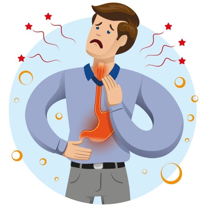 Symptoms gastroesophageal