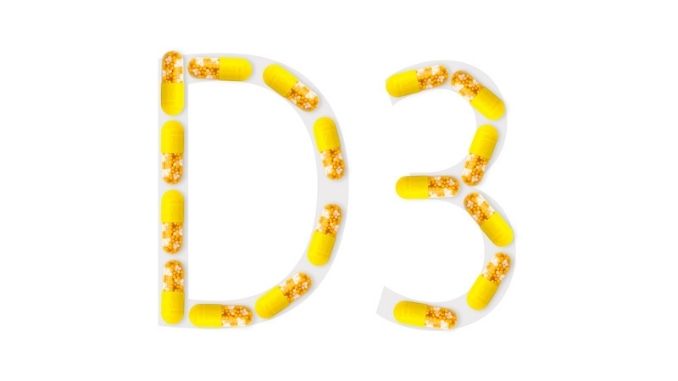 Vitamin D3 concept