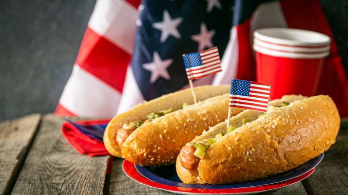 memorial-flag-july-hot-dogs